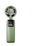 Handheld wind semiconductor cooling USB charging fan portable desktop mini | Black
