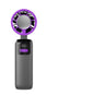 Handheld wind semiconductor cooling USB charging fan portable desktop mini | Black