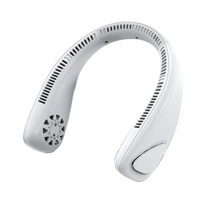 Mini Hanging Neck Fan, USB Rechargeable Portable Cooling for Sports Outdoor Use