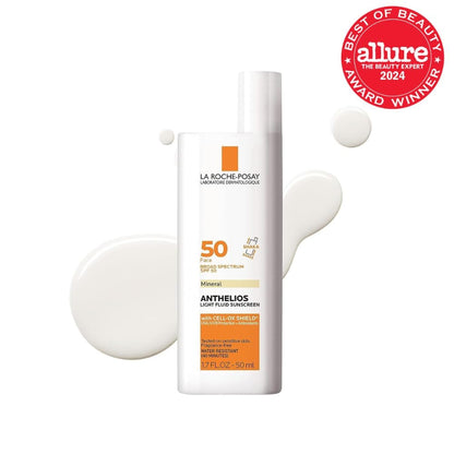 La Roche-Posay Anthelios Sunscreen SPF 50, Ultra-Light Fluid Broad Spectrum SPF 50