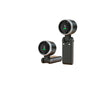 High-speed turbocharged handheld fan digital display mini hanging neck usb charging convenient portable folding