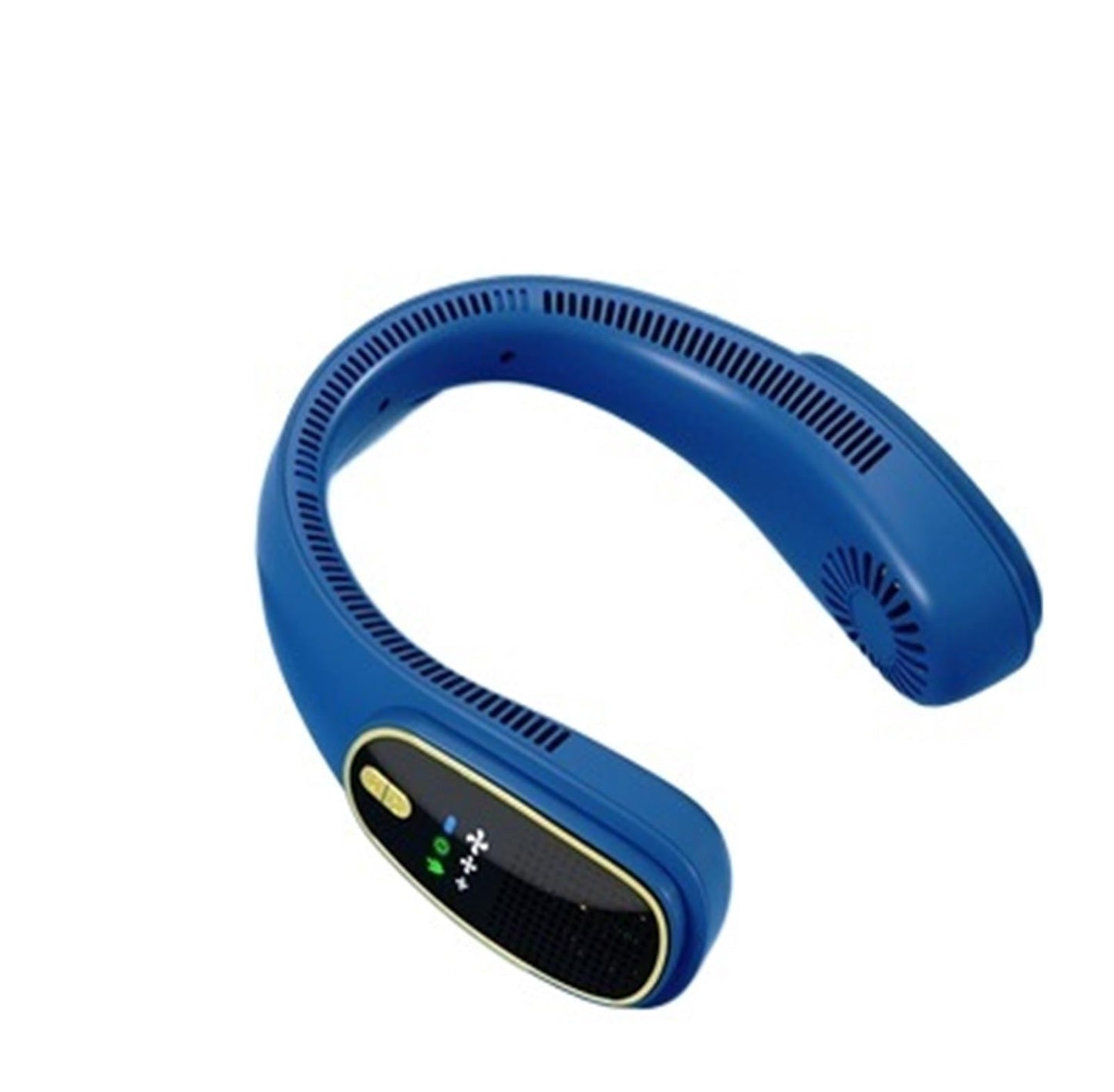 Style hanging neck fan leafless usb charging portable outdoor small rechargeable brushless motor