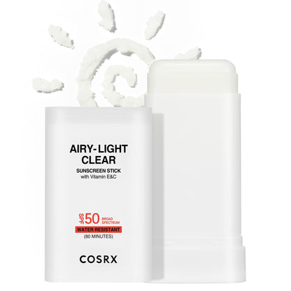 COSRX Vitamin E Sunscreen for Oily Skin SPF 50, Natural Glow Face Sunscreen, Lightweight, Non-Sticky, No White Cast, Hydrating, Beach Essentials, Summer Travel Essentials, Korean Skincare,1.69 fl oz