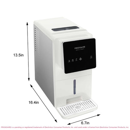 FRIGIDAIRE Touchscreen Nugget Ice Maker, Countertop Ice Machine, Sonic Ice Maker with 33 lbs. Capacity, Slate