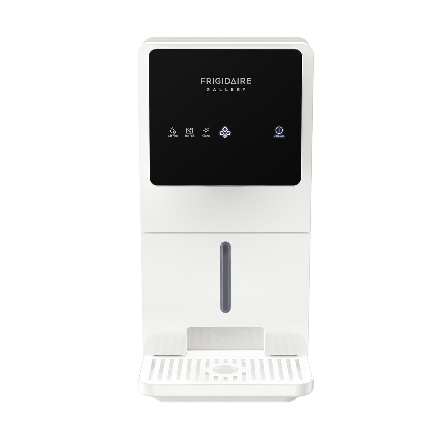 FRIGIDAIRE Touchscreen Nugget Ice Maker, Countertop Ice Machine, Sonic Ice Maker with 33 lbs. Capacity, Slate