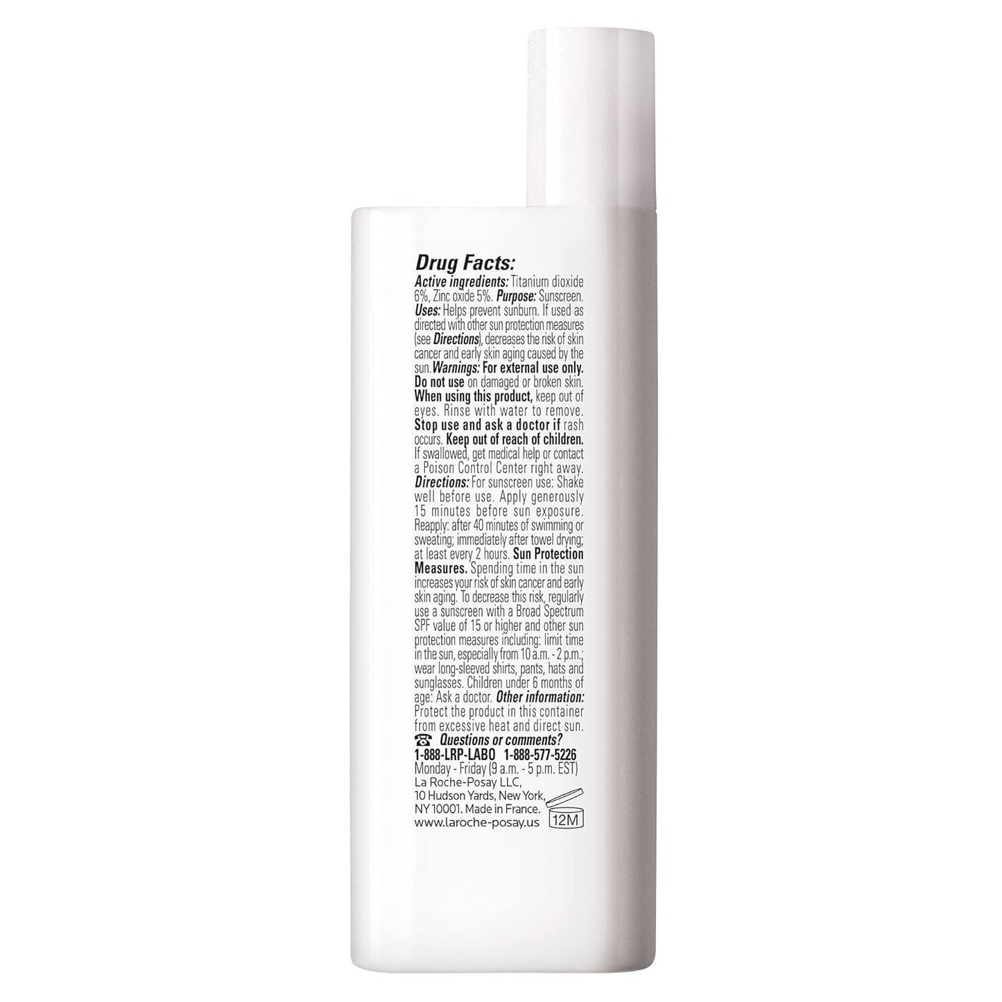 La Roche-Posay Anthelios Sunscreen SPF 50, Ultra-Light Fluid Broad Spectrum SPF 50