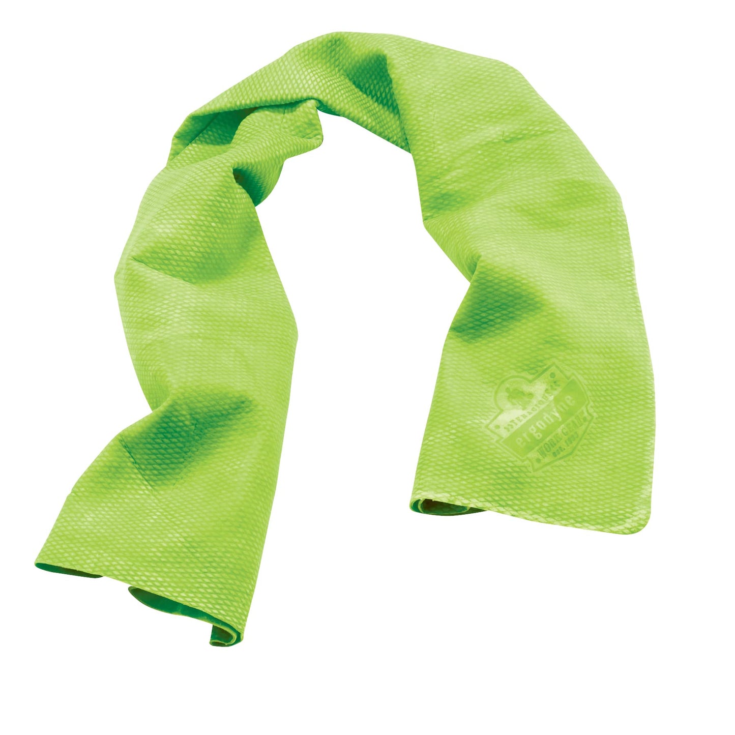 Ergodyne Chill-Its 6602 Evaporative Cooling Towel, Blue 13 inches x 29.5 inches