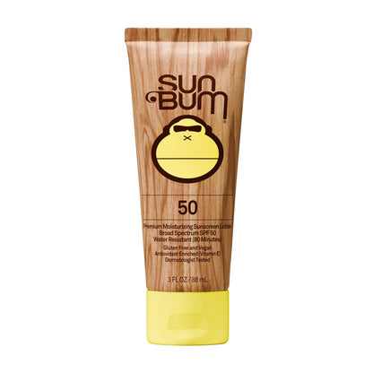 Sun Bum Original SPF 50 Sunscreen Body Lotion - Broad Spectrum Moisturizing Sunscreen with Vitamin E - Hawaii 104 Act Compliant (Made without Octinoxate & Oxybenzone) - 8 oz