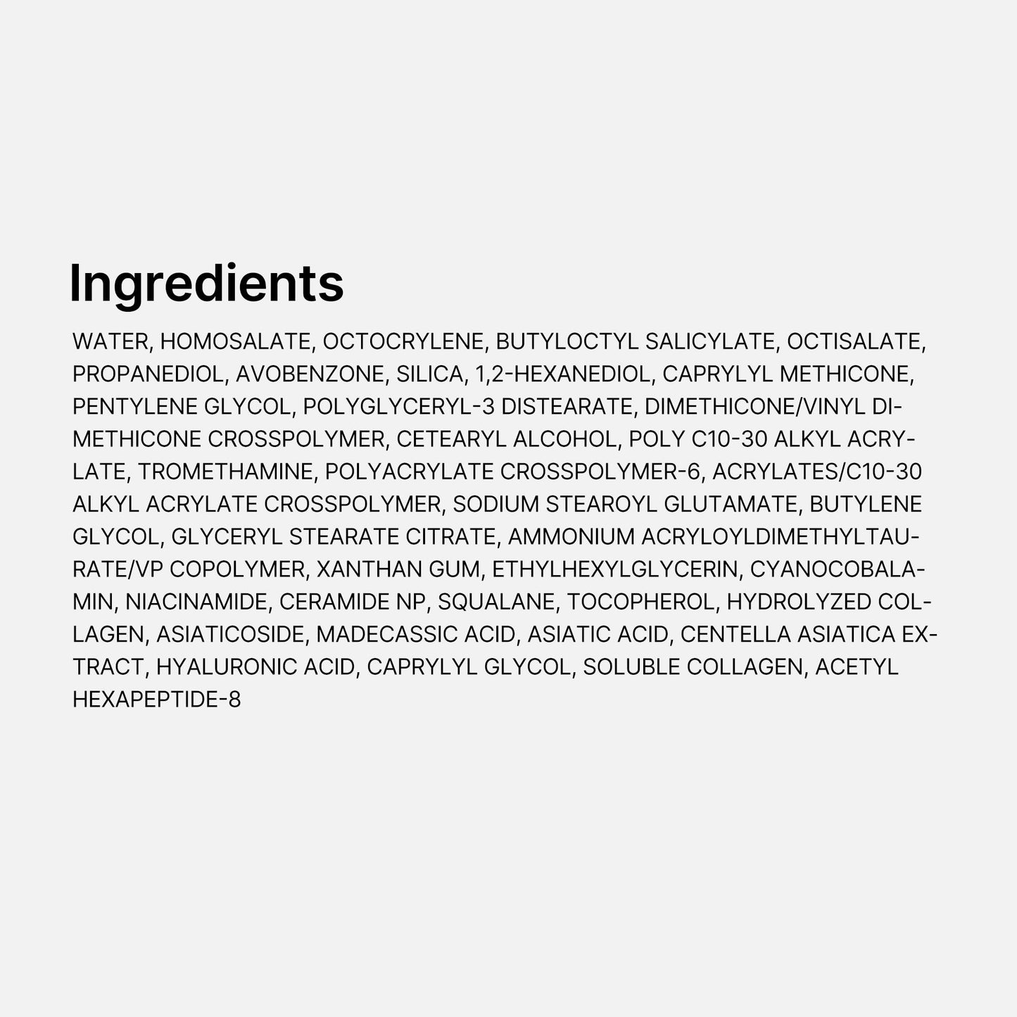 medicube Sunscreen No Cast Just Glow Collagen | SPF 50 Broad Spectrum Face Sunscreen | Lightweight, Non-Sticky, Hydrating Formula | Peptide, Cica for Soothing & Glow | Korean Skincare