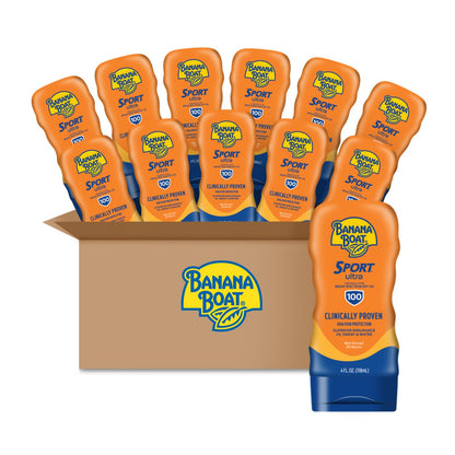 Banana Boat Sport Ultra SPF 50 Sunscreen Lotion, 128 Fl Oz, Oxybenzone Free (Pack of 1)