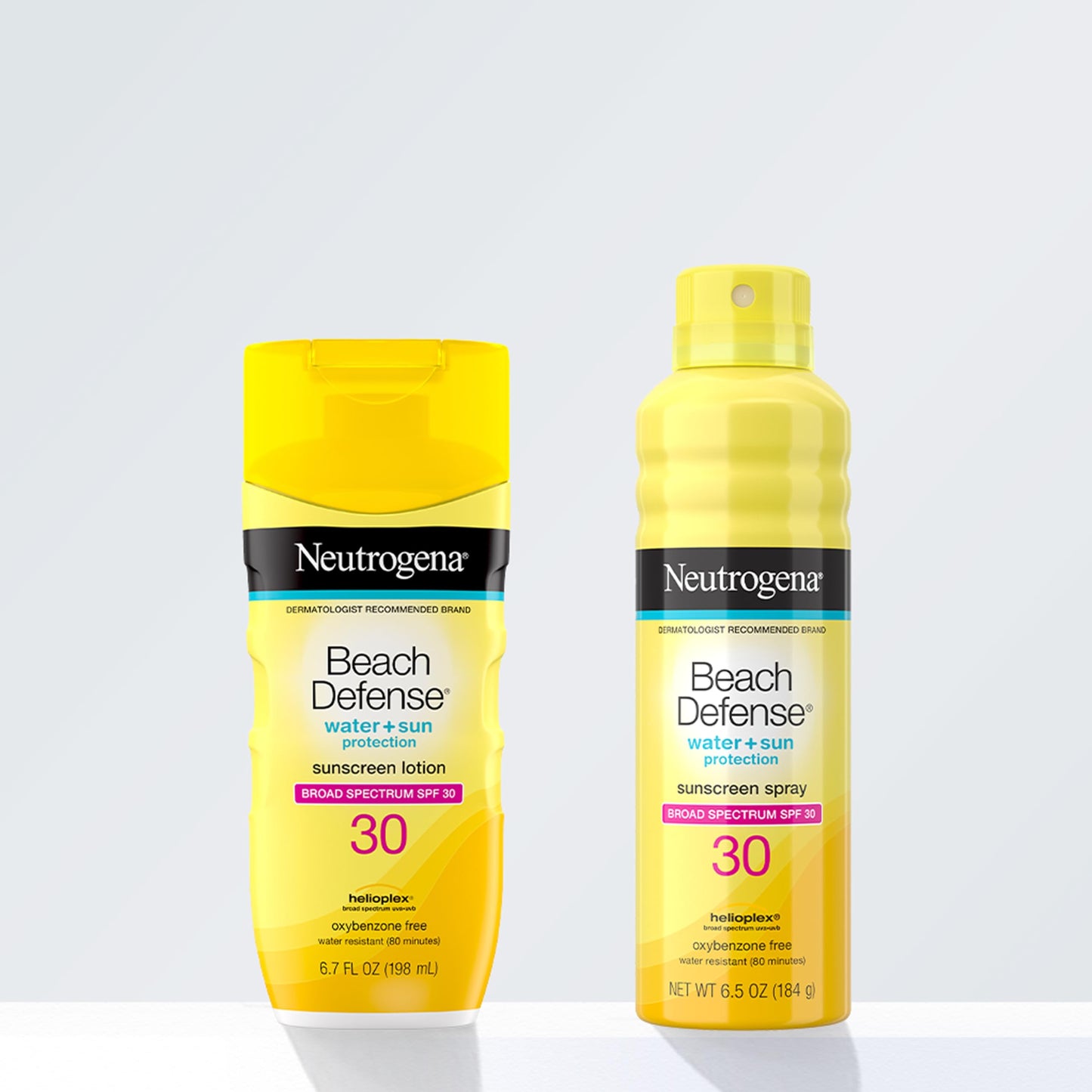 Neutrogena Beach Defense Sunscreen Lotion SPF 70 Broad Spectrum UVA UVB Protection Lightweight Water Resistant up to 80 Minutes Beach-Strength Sun Protection for Whole Family, 6.7 fl oz
