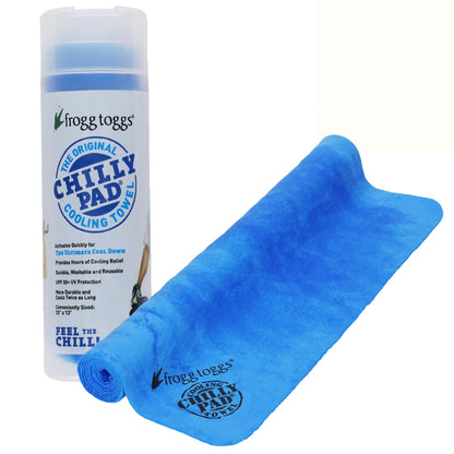 FROGG TOGGS Chilly Pad, Instant Cooling Towel, Long Lasting, Reusable, Sports and Outdoors Neck Towel 33x13