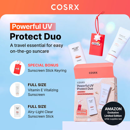 COSRX Vitamin E Sunscreen for Oily Skin SPF 50, Natural Glow Face Sunscreen, Lightweight, Non-Sticky, No White Cast, Hydrating, Beach Essentials, Summer Travel Essentials, Korean Skincare,1.69 fl oz