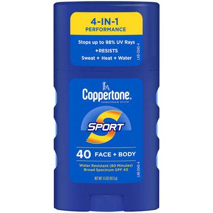 Coppertone SPORT Sunscreen Lotion Broad Spectrum SPF 50, Water Resistant 80 Minutes, UVA/UVB Protection, Moisturizing Formula with Vitamin E, 7 Fluid Ounce