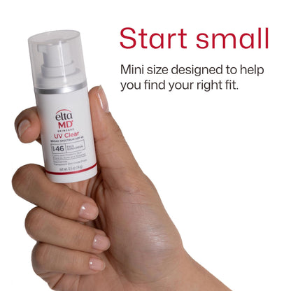 EltaMD UV Clear Face Sunscreen SPF, Oil-Free Sunscreen with Zinc Oxide, Dermatologist Recommended