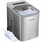 Frigidaire Countertop Portable, 26 lb per Day Bullet Ice Maker Machine (Black Stainless Steel)