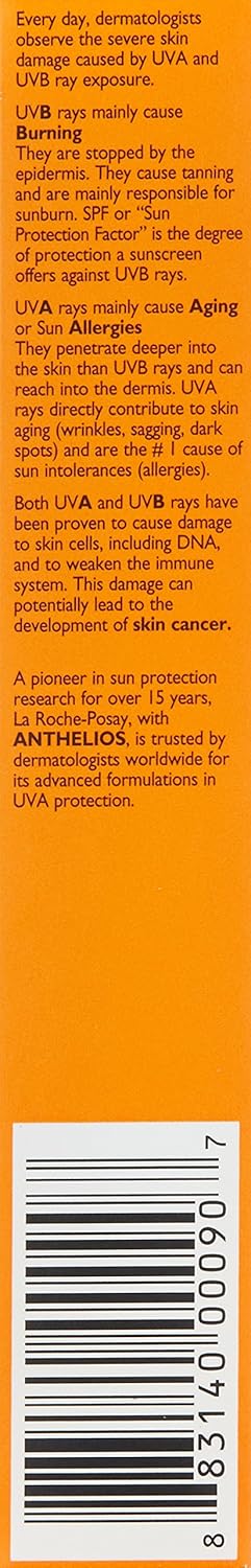 La Roche-Posay Anthelios Sunscreen SPF 50, Ultra-Light Fluid Broad Spectrum SPF 50