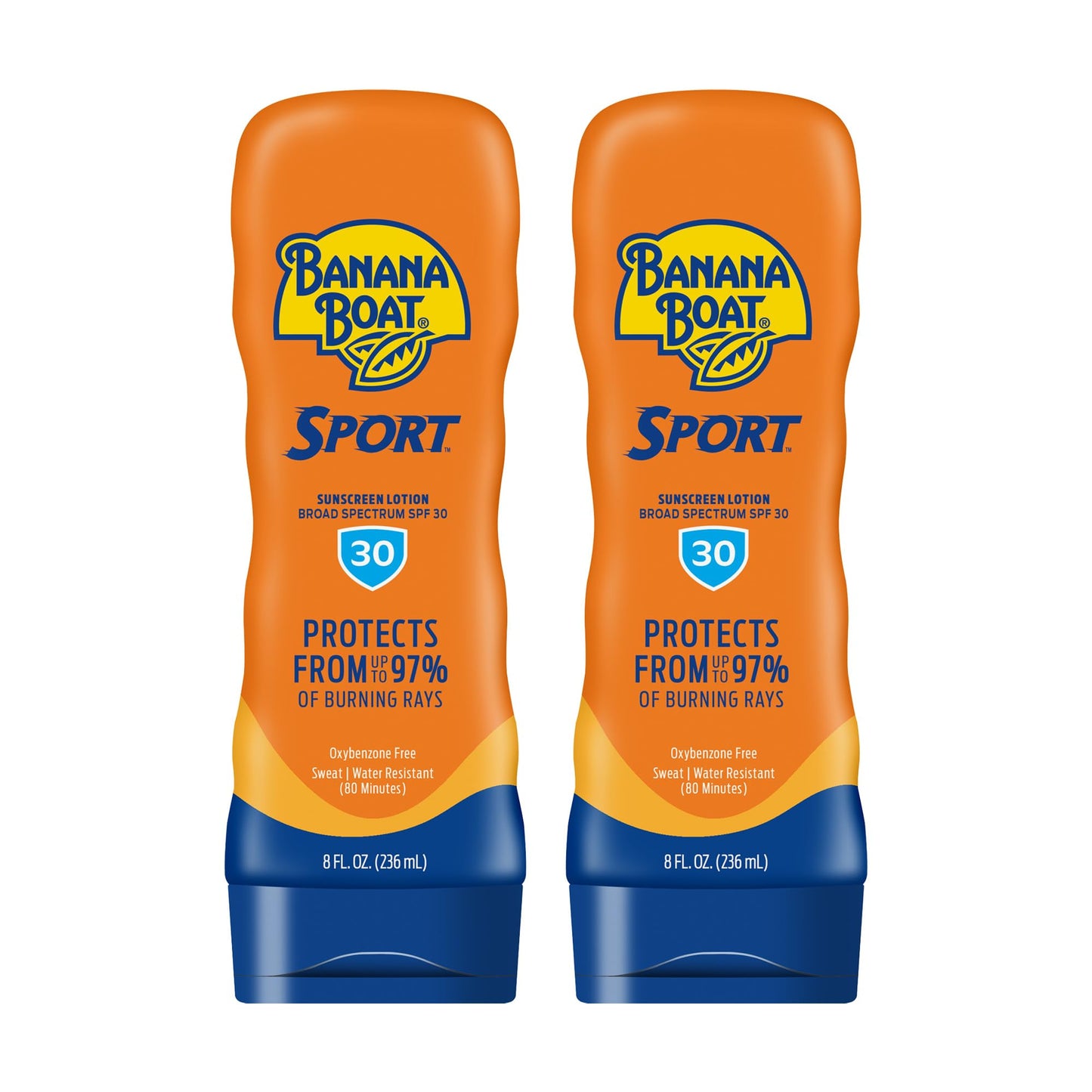 Banana Boat Sport Ultra SPF 50 Sunscreen Lotion, 128 Fl Oz, Oxybenzone Free (Pack of 1)