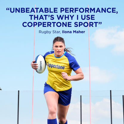 Coppertone SPORT Sunscreen Lotion Broad Spectrum SPF 50, Water Resistant 80 Minutes, UVA/UVB Protection, Moisturizing Formula with Vitamin E, 7 Fluid Ounce