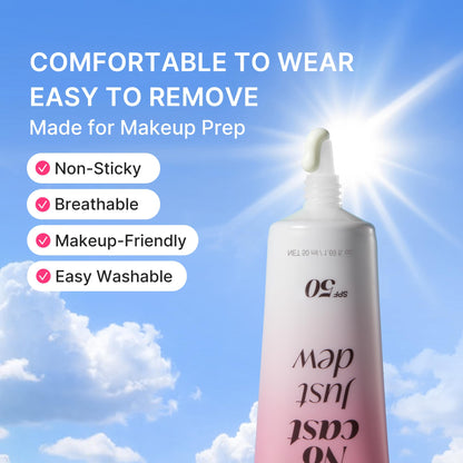medicube Sunscreen No Cast Just Glow Collagen | SPF 50 Broad Spectrum Face Sunscreen | Lightweight, Non-Sticky, Hydrating Formula | Peptide, Cica for Soothing & Glow | Korean Skincare