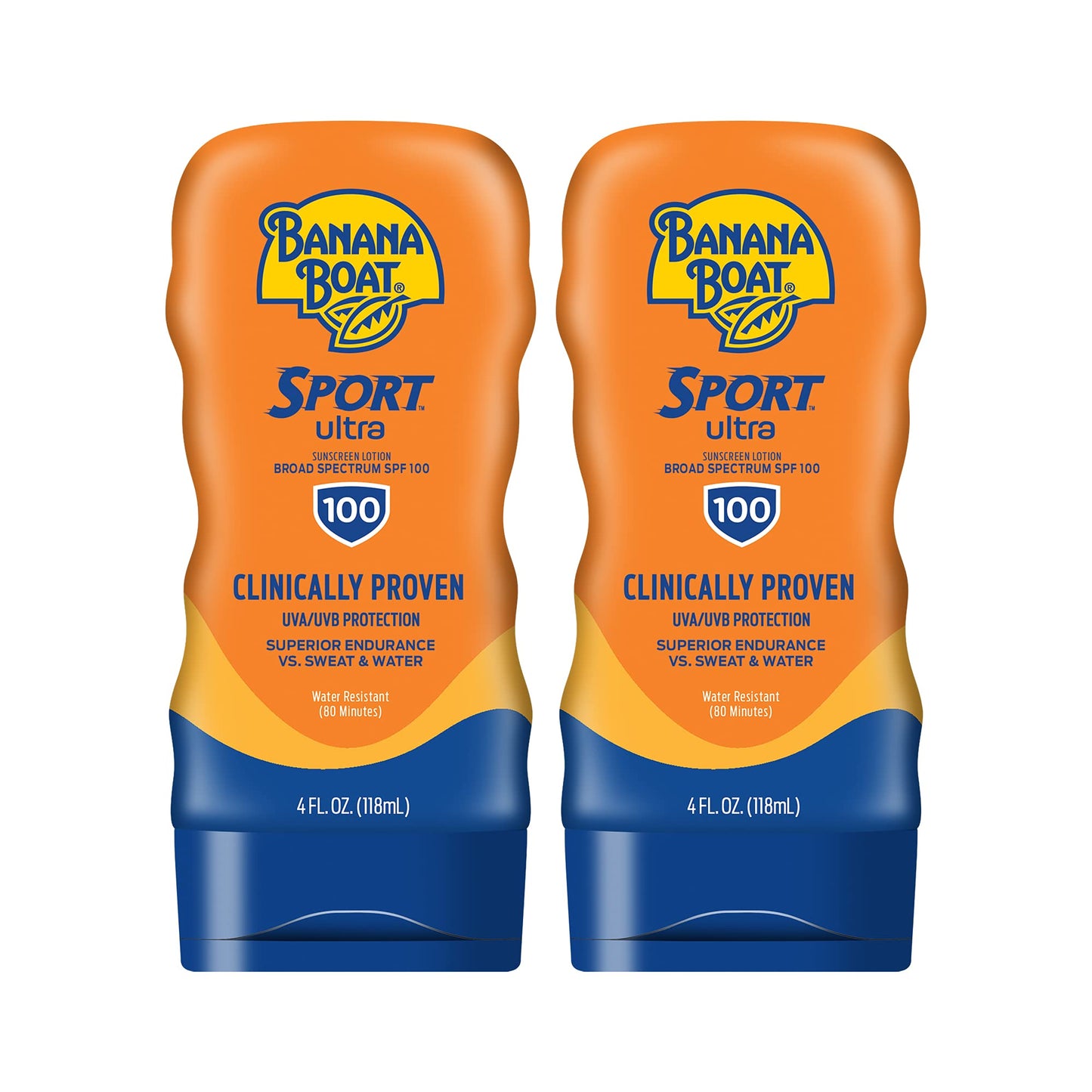 Banana Boat Sport Ultra SPF 50 Sunscreen Lotion, 128 Fl Oz, Oxybenzone Free (Pack of 1)