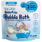 TruKid Bubble Podz Bubble Bath for Kids, Toddlers, & Babies, Tear Free Gentle & Refreshing Bath Bomb for Sensitive Skin with Natural Moisturizers, Non-Toxic, pH Balanced, Lavender Scent (24 Podz)