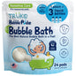 TruKid Bubble Podz Bubble Bath for Kids, Toddlers, & Babies, Tear Free Gentle & Refreshing Bath Bomb for Sensitive Skin with Natural Moisturizers, Non-Toxic, pH Balanced, Lavender Scent (24 Podz)
