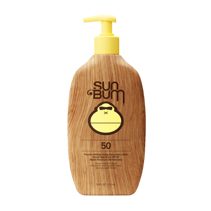 Sun Bum Original SPF 50 Sunscreen Body Lotion - Broad Spectrum Moisturizing Sunscreen with Vitamin E - Hawaii 104 Act Compliant (Made without Octinoxate & Oxybenzone) - 8 oz