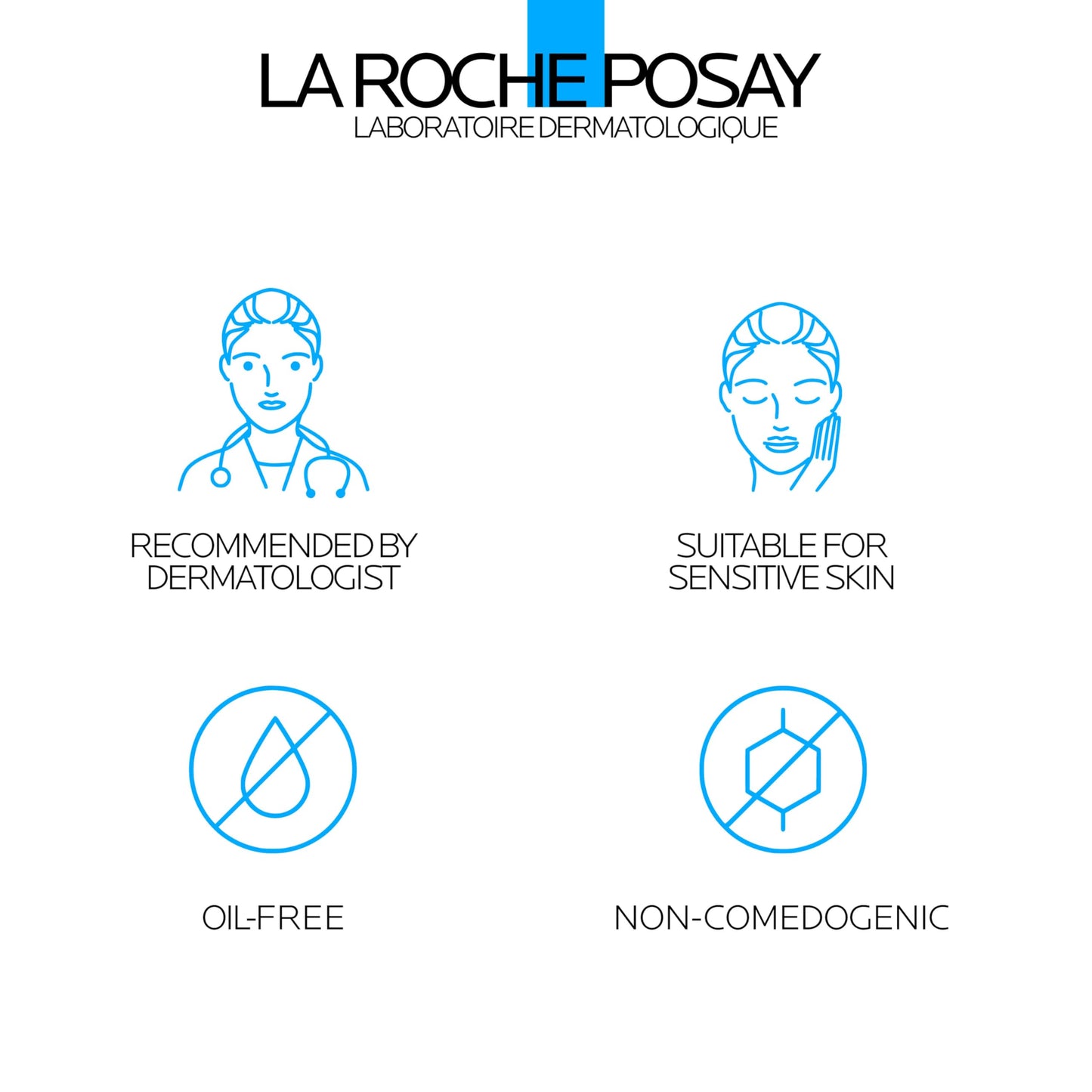 La Roche Posay Anthelios UV Sunscreen SPF 50, Daily Sunscreen for Face in 3 Formulas, UV Tone with Niacinamide, UV Hydra with Hyaluronic Acid, UV Clear with Azelaic Acid, Broad Spectrum Invisible SPF