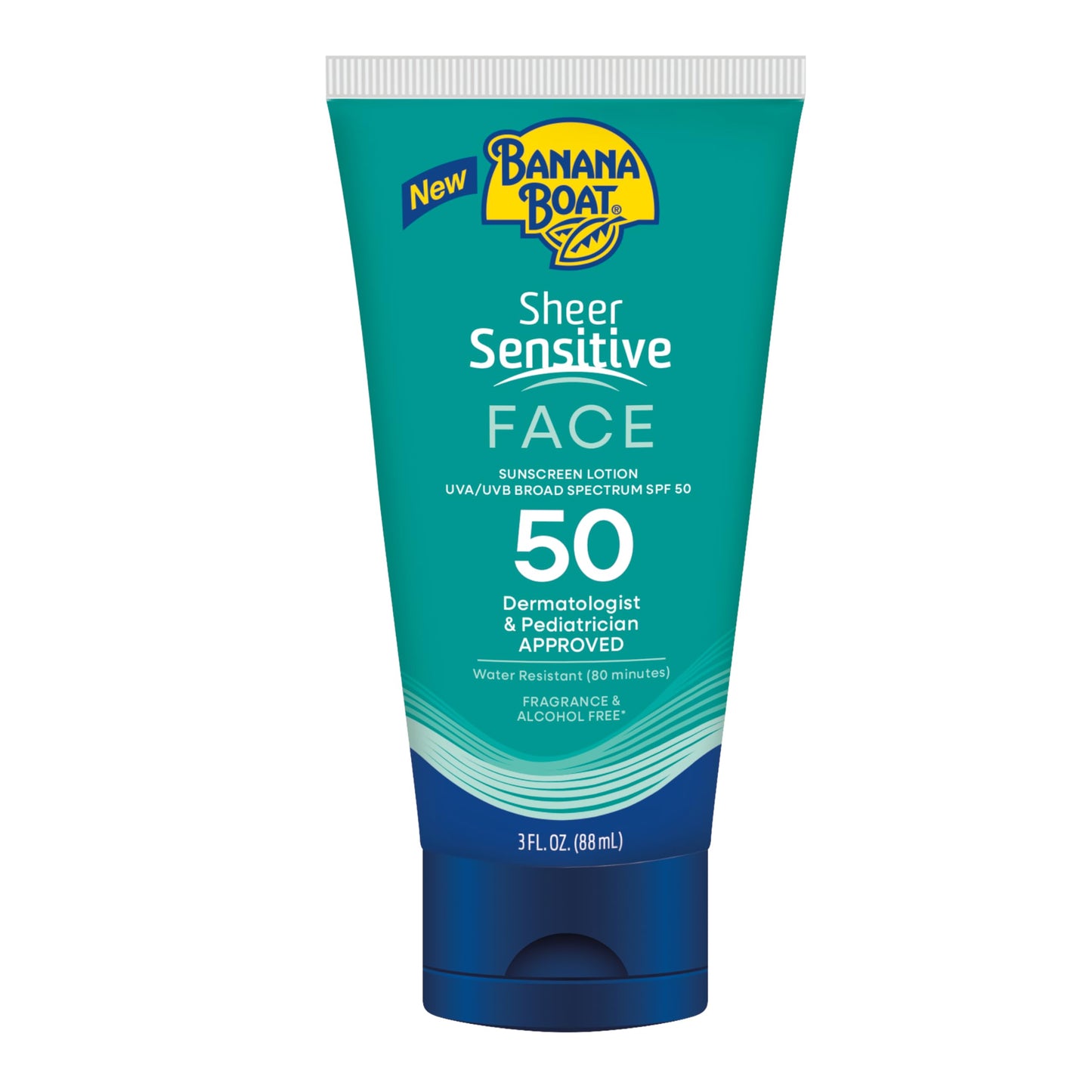 Banana Boat Sheer Sensitive Body Sunscreen Lotion, SPF 50, 6oz