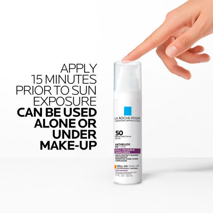 La Roche Posay Anthelios UV Sunscreen SPF 50, Daily Sunscreen for Face in 3 Formulas, UV Tone with Niacinamide, UV Hydra with Hyaluronic Acid, UV Clear with Azelaic Acid, Broad Spectrum Invisible SPF