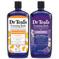 Dr Teal's Foaming Bath with Pure Epsom Salt, Soothe & Sleep with Lavender, 34 fl oz (Pack of 2)