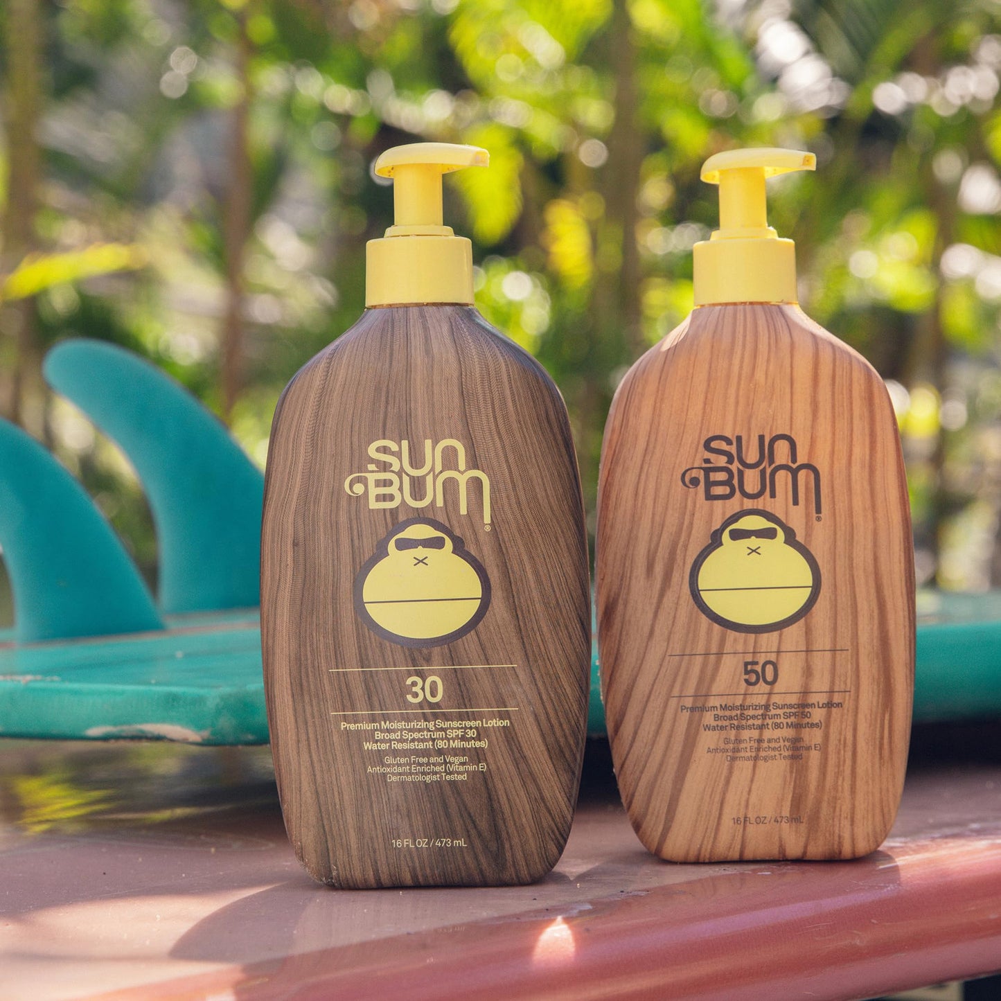 Sun Bum Original SPF 50 Sunscreen Body Lotion - Broad Spectrum Moisturizing Sunscreen with Vitamin E - Hawaii 104 Act Compliant (Made without Octinoxate & Oxybenzone) - 8 oz