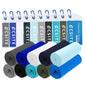 CSITE 4 Pack Cooling Towels (47"x12") for Neck and Face, Ice Towel for Hot Weather, Soft Breathable Chilly Gym Towels, Microfiber Towel for Work Out, Yoga, Running, Camping & More Activities