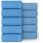Puomue 5 Pack Cooling Towels, 40 Inches X 12 Inches, Breathable Soft Chilly Microfiber Towel for Yoga, Sport, Running, Workout, Gym, Camping and Fitness, Multicolor