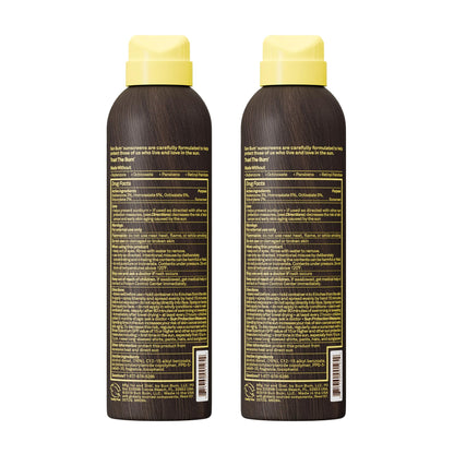Sun Bum Original SPF 50 Sunscreen Body Spray - Broad Spectrum Moisturizing Sunscreen with Vitamin E - Hawaii 104 Act Compliant (Made without Octinoxate & Oxybenzone) - 6 oz