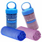 YQXCC 2 Pack Cooling Towels (47"x12"), Ice Cool Neck Towel, Soft Breathable Microfiber for Yoga, Golf, Gym, Running, Camping & Hot Weather