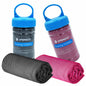 YQXCC 2 Pack Cooling Towels (47"x12"), Ice Cool Neck Towel, Soft Breathable Microfiber for Yoga, Golf, Gym, Running, Camping & Hot Weather