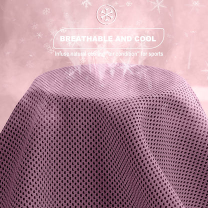 Pack of 20 Cooling Towel 40x12'' Ice Towel for Neck and Face Microfiber Chilly with Bag Breathable Yoga Gym Stay Cool Towels Sweat Rag for Workout Running Camping Pilates Beach, Dark Blue