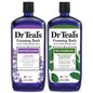 Dr Teal's Foaming Bath with Pure Epsom Salt, Soothe & Sleep with Lavender, 34 fl oz (Pack of 2)