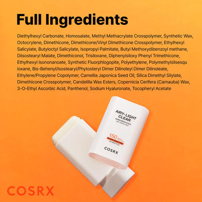 COSRX Vitamin E Sunscreen for Oily Skin SPF 50, Natural Glow Face Sunscreen, Lightweight, Non-Sticky, No White Cast, Hydrating, Beach Essentials, Summer Travel Essentials, Korean Skincare,1.69 fl oz