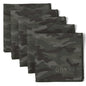 DRYKI Sweat Absorbing Handkerchiefs - The Original Pocket-Sized Sweat Towels - Quick-Dry Microfiber Sweat Rags for Face, Hands, & Body - Men & Women - Gym, Sports, and Work (Black: 5 Pack)