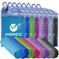 YQXCC 4 Pack Cooling Towels (47"x12"), Ice Cool Neck Towel, Soft Breathable Microfiber for Yoga, Golf, Gym, Running, Camping & Hot Weather