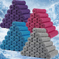 BBTO 100 Pack Cooling Towel - Microfiber Cold Sports Sweat Rags Neck & Face Breathable Ice Chilly Towel for Gym Yoga Golf Workout Beach Accessories