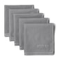 DRYKI Sweat Absorbing Handkerchiefs - The Original Pocket-Sized Sweat Towels - Quick-Dry Microfiber Sweat Rags for Face, Hands, & Body - Men & Women - Gym, Sports, and Work (Black: 5 Pack)